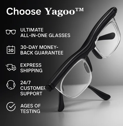 【ADJUSTABLE FOCUS GLASSES】See Every Moment Clearly