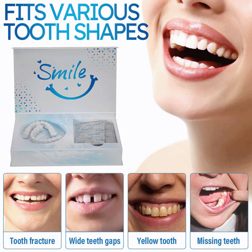 Official Store | Moldable Dentures🧑🏽⚕️Obtain American Dental Association (ADA) Certification ✅