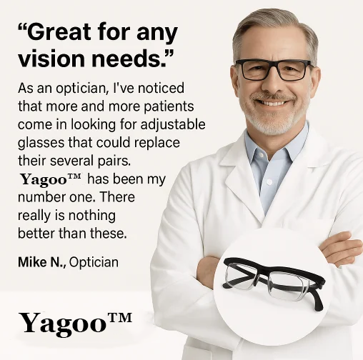 【ADJUSTABLE FOCUS GLASSES】See Every Moment Clearly