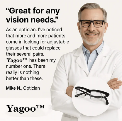 【ADJUSTABLE FOCUS GLASSES】See Every Moment Clearly