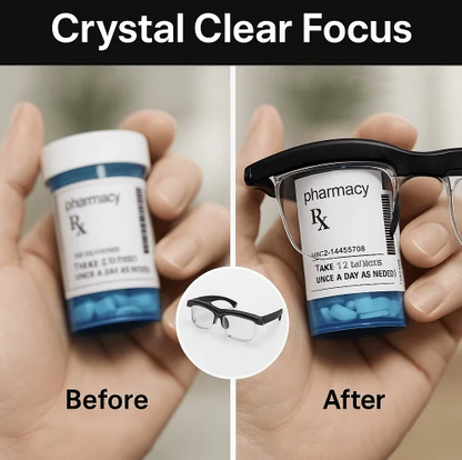 【ADJUSTABLE FOCUS GLASSES】See Every Moment Clearly