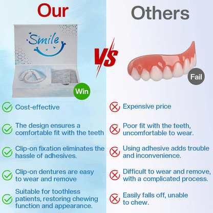 Official Store | Moldable Dentures🧑🏽‍⚕️Obtain American Dental Association (ADA) Certification ✅