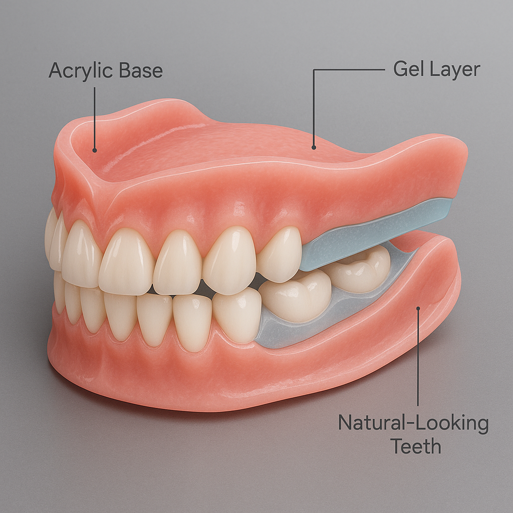 🔥Yagoo™ AdaptableFit Custom-Fit Functional Dentures – Clinically backed comfort-fit dentures | Made in the USA | FDA-Certified🦷